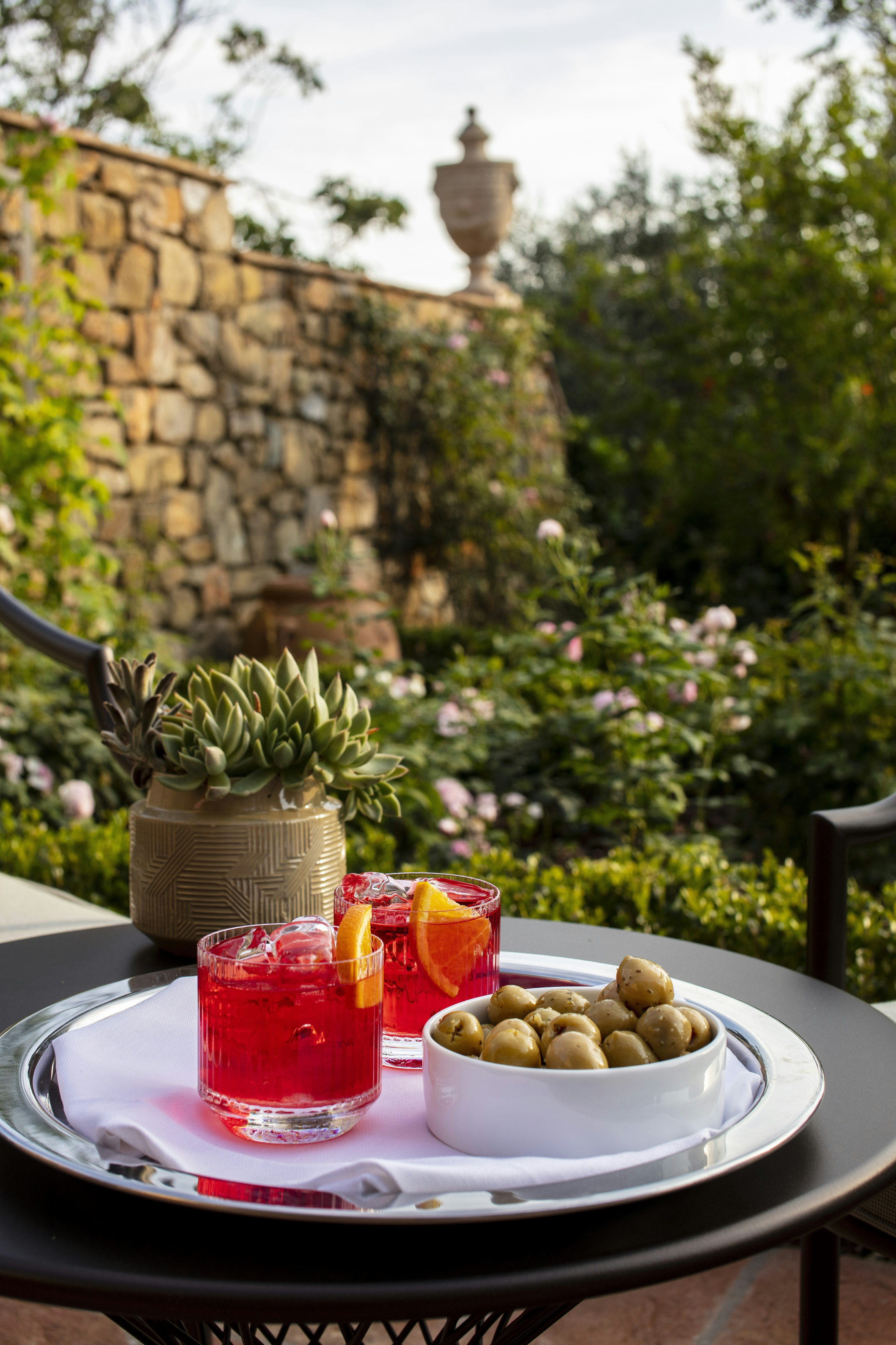 Drinks in the Garden