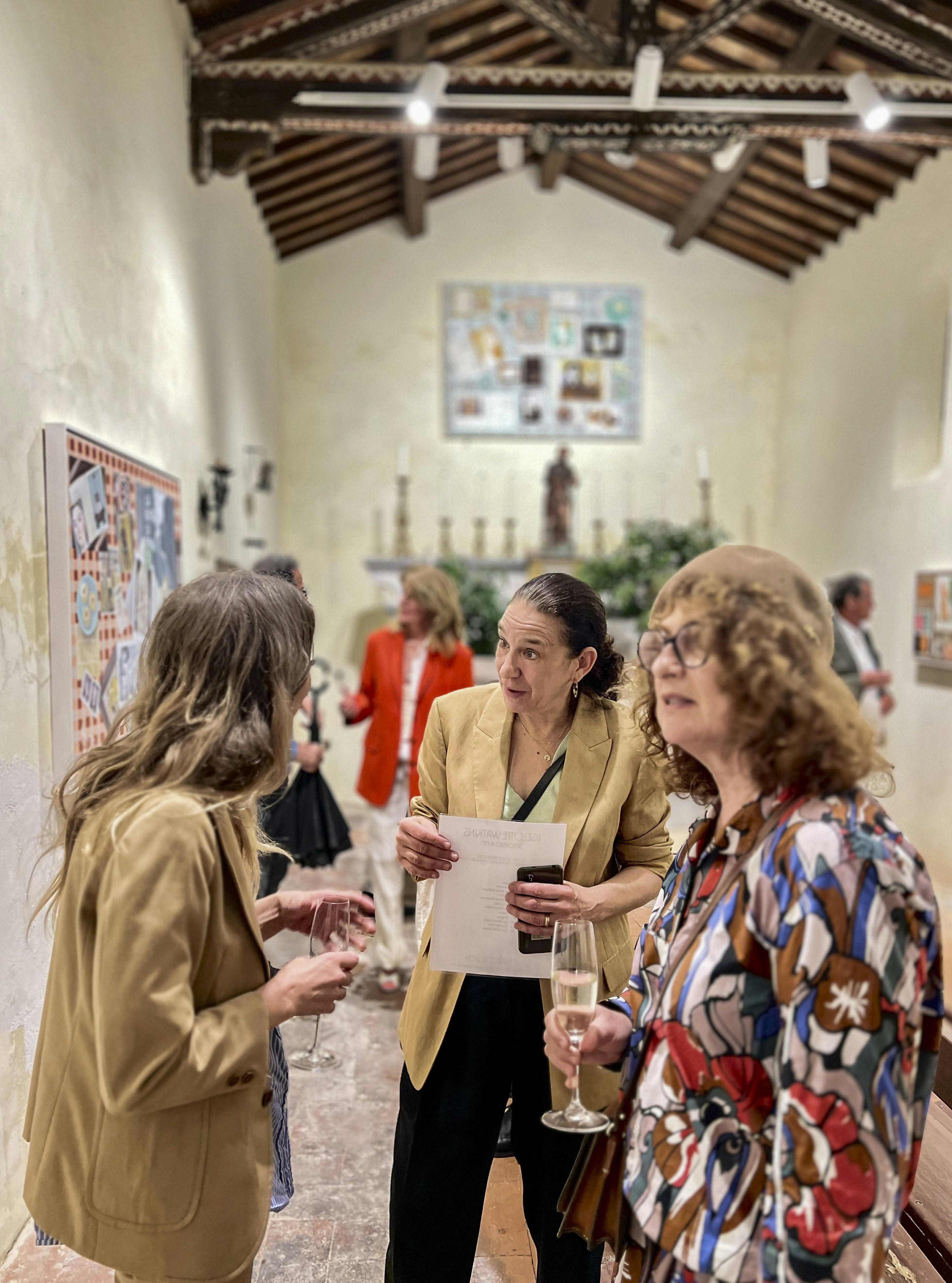 Exhibition opening in Chiesa San Rocco