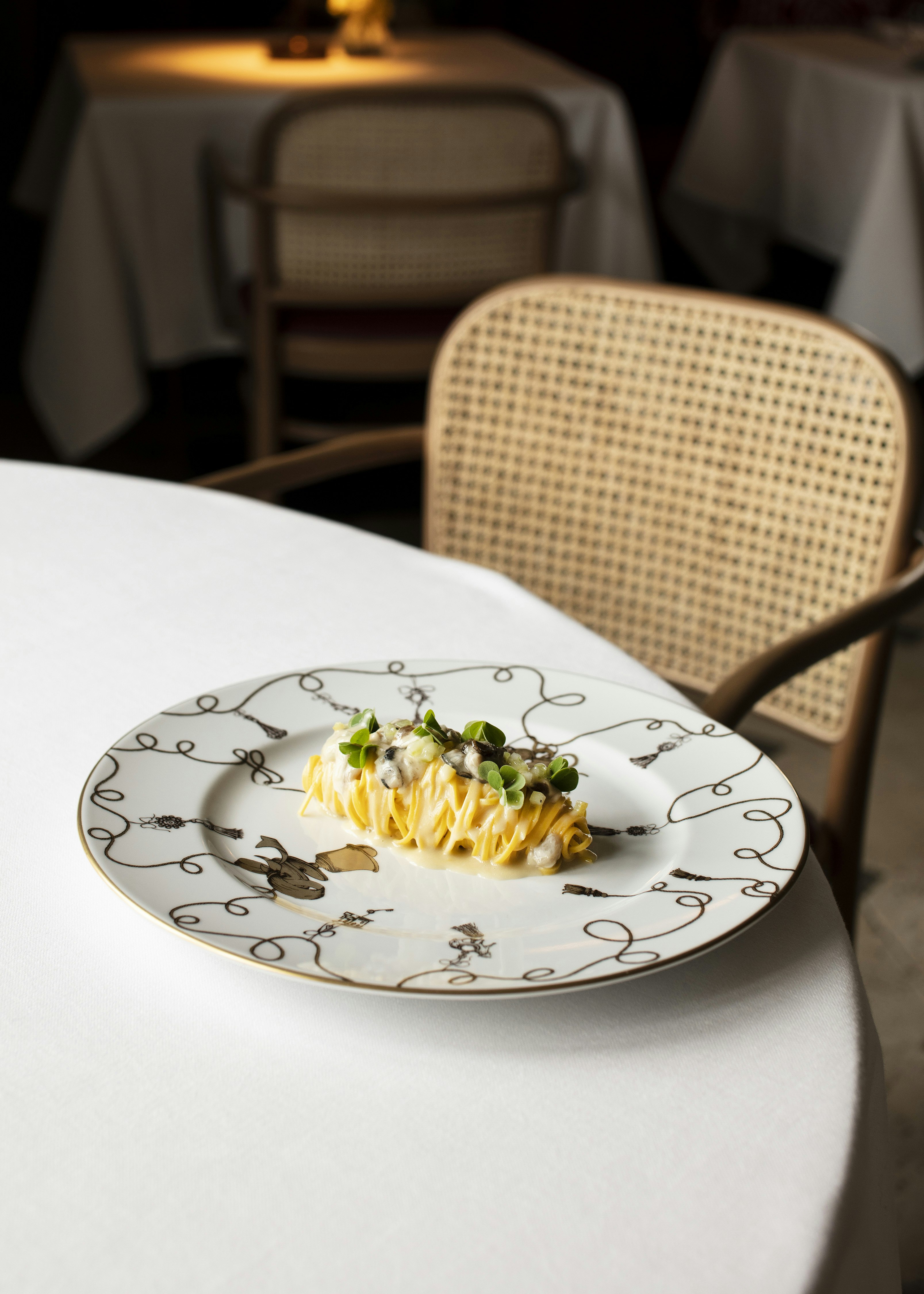 Pasta Dish at Palazzo Tiglio Restaurant