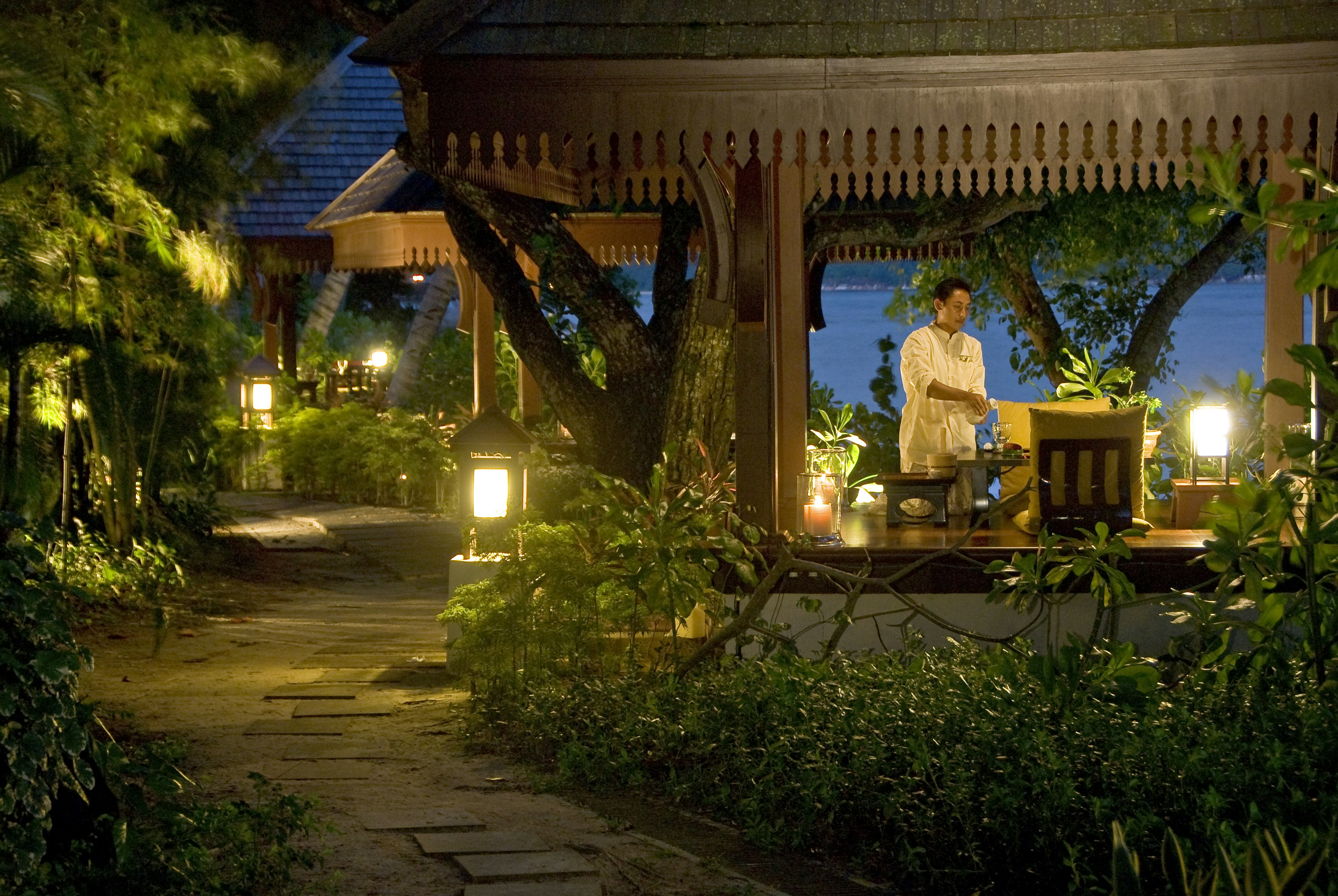 Private Dining at the Spa Pavillion