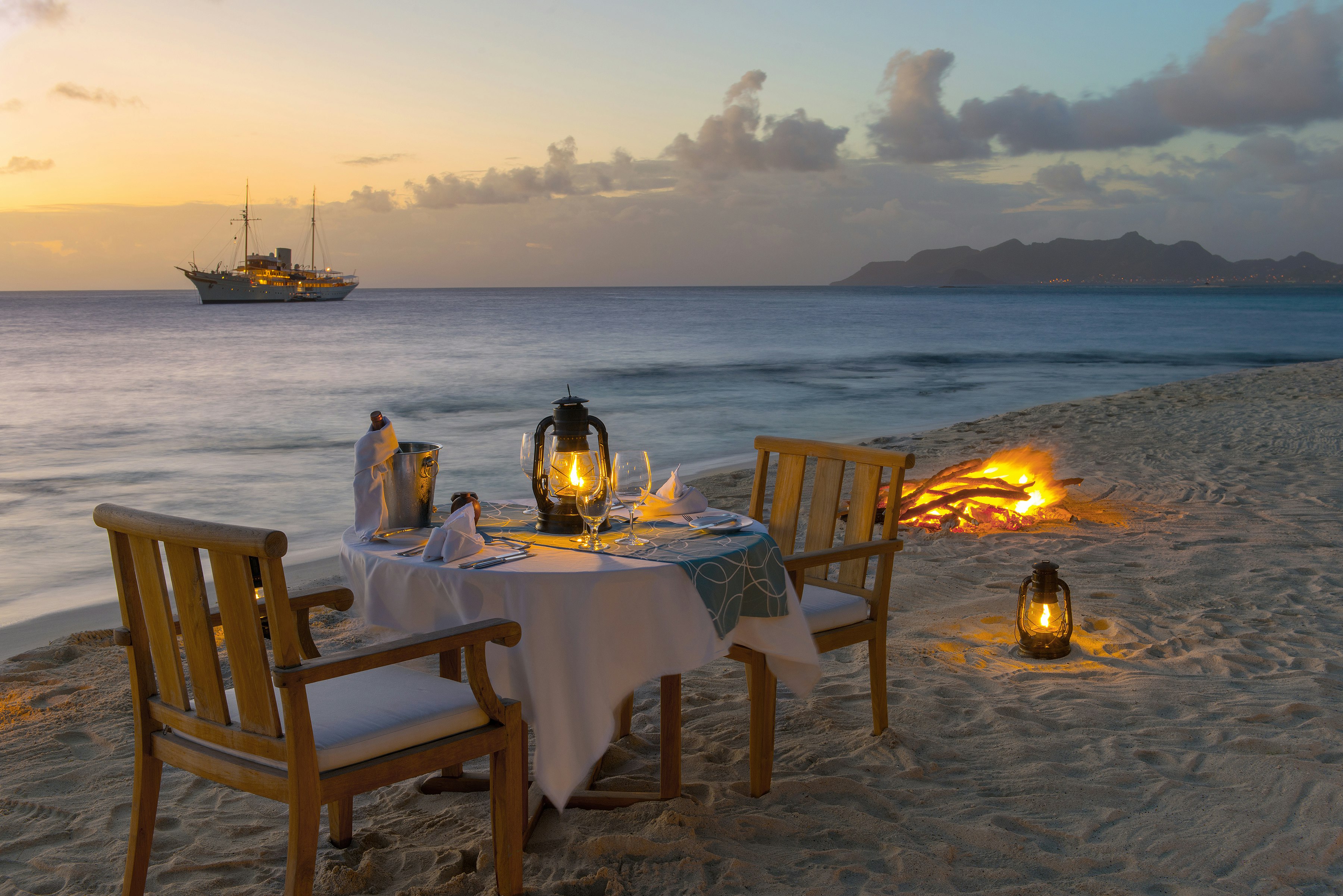 Private Beach Dinner