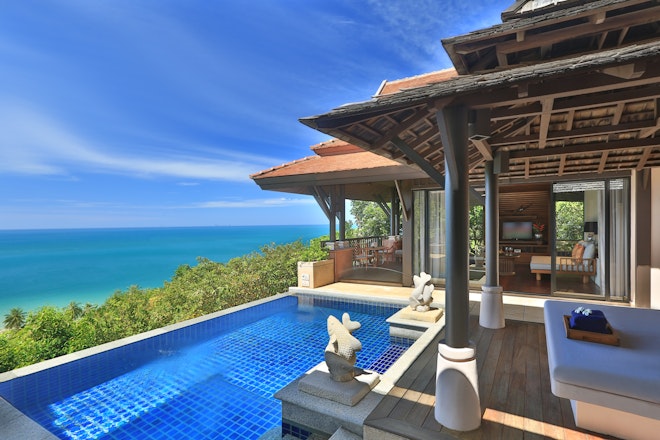 Two Bedroom Hillside Ocean View Private Pool Villa