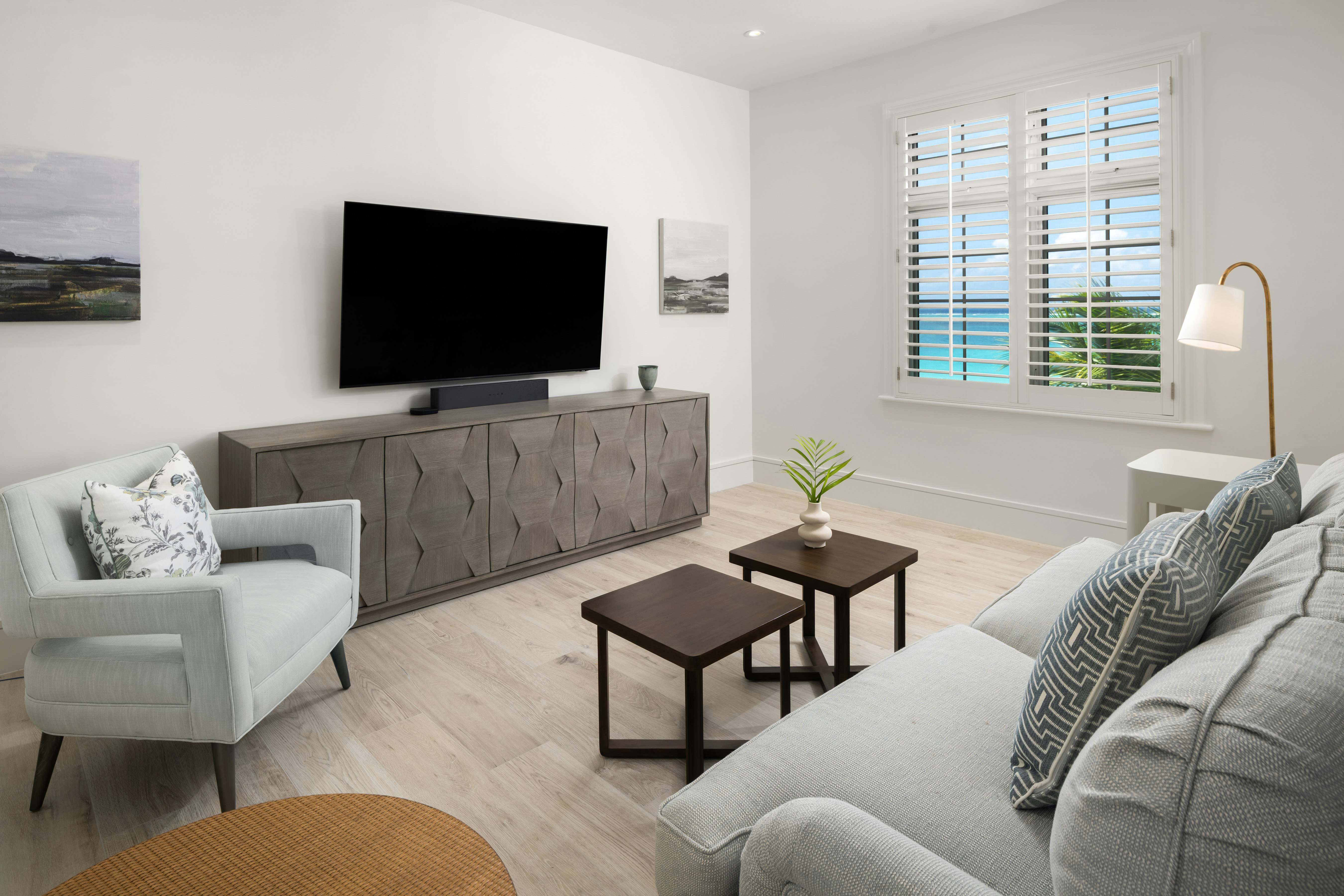 Premium Ocean Front Three Bedroom TV Room