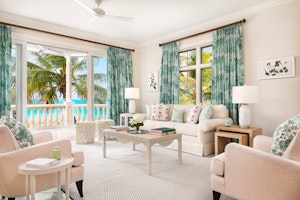 Oceanfront Luxury 3 Bedroom Living Room