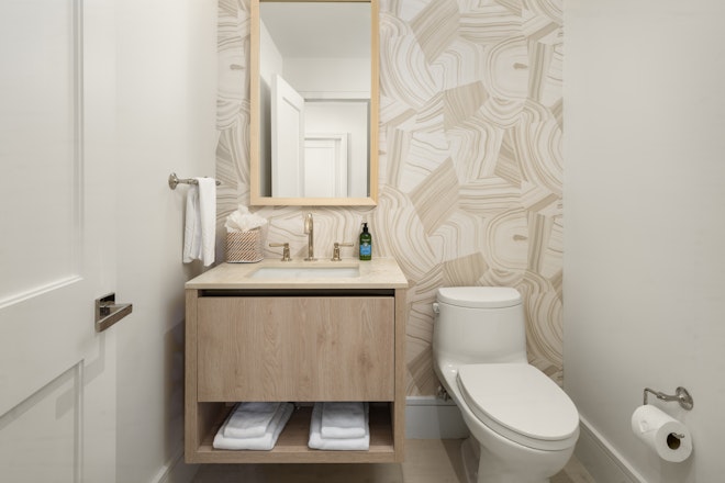 Premium Ocean Front Three Bedroom Powder Room