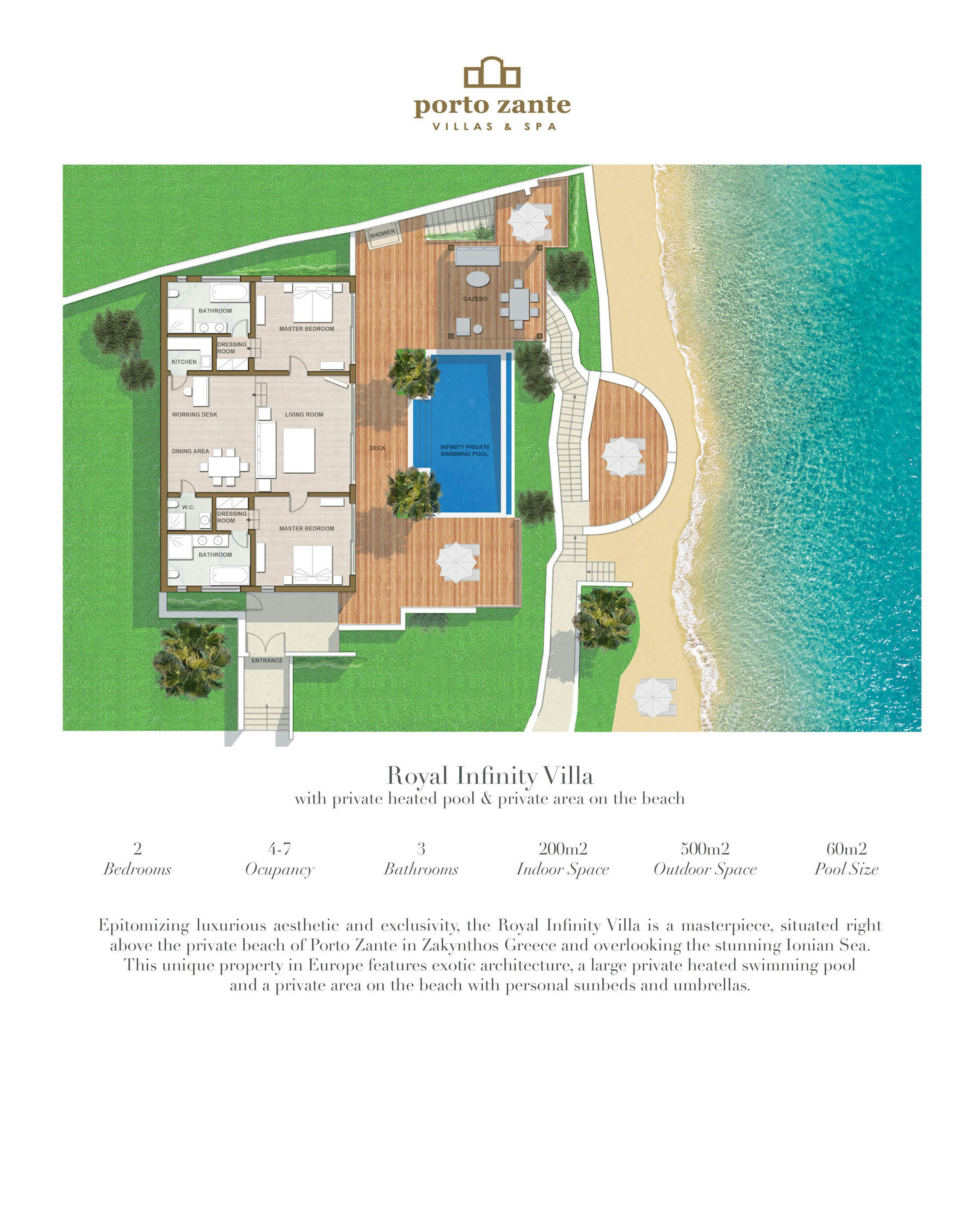 Floorplan Royal Infinity Villa