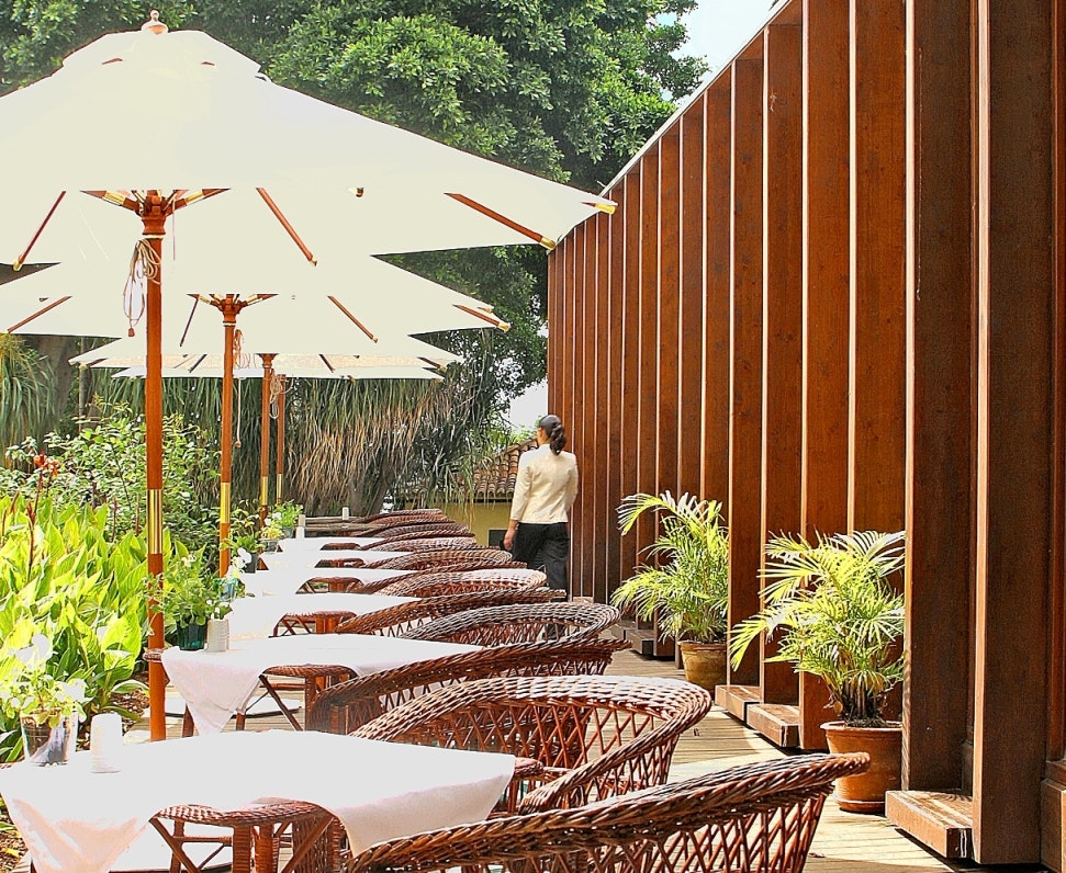 Garden Pavilion Restaurant Terrace