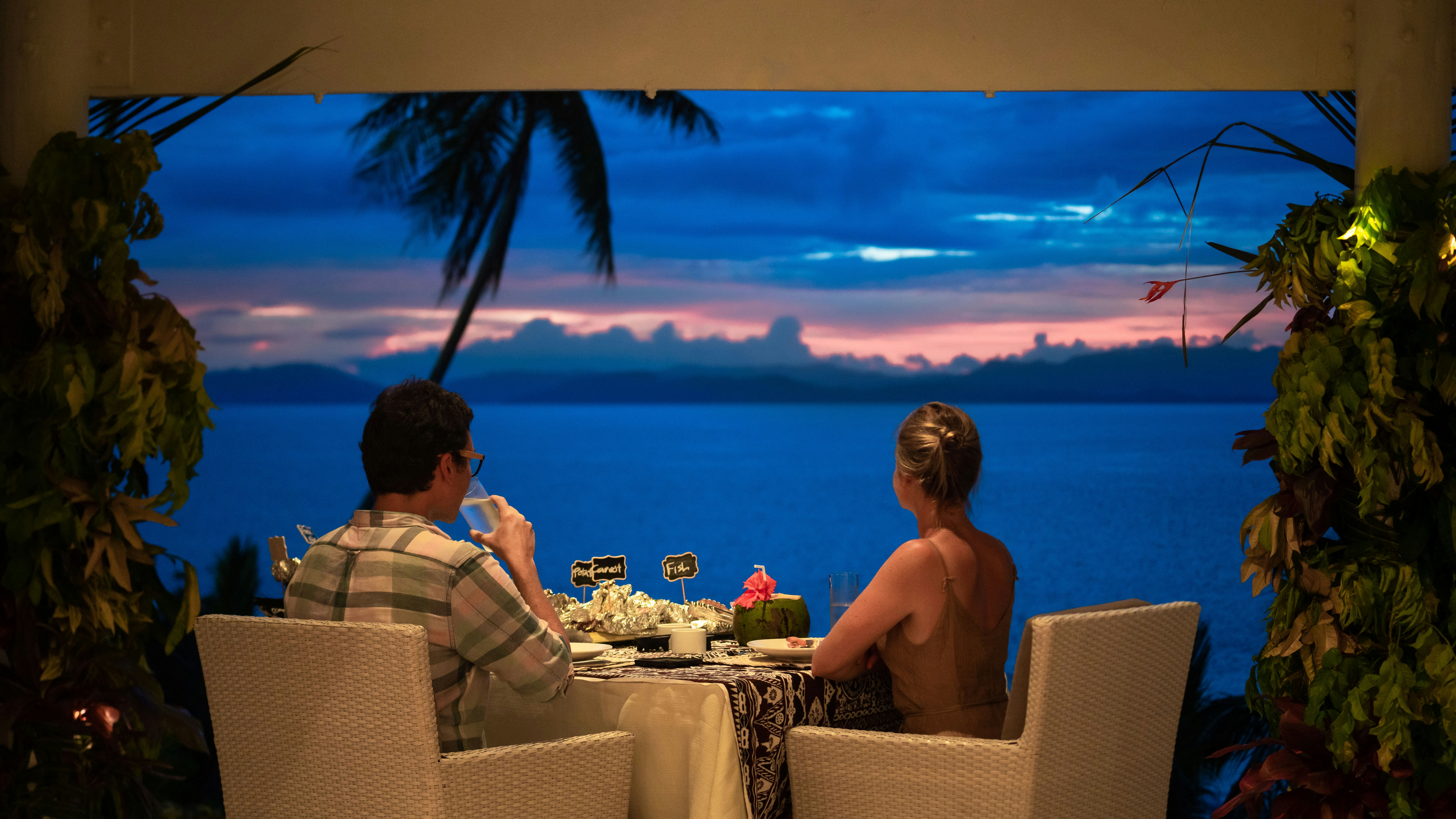 Dinner on the House Deck