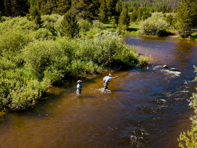 Fishing - Aerial View