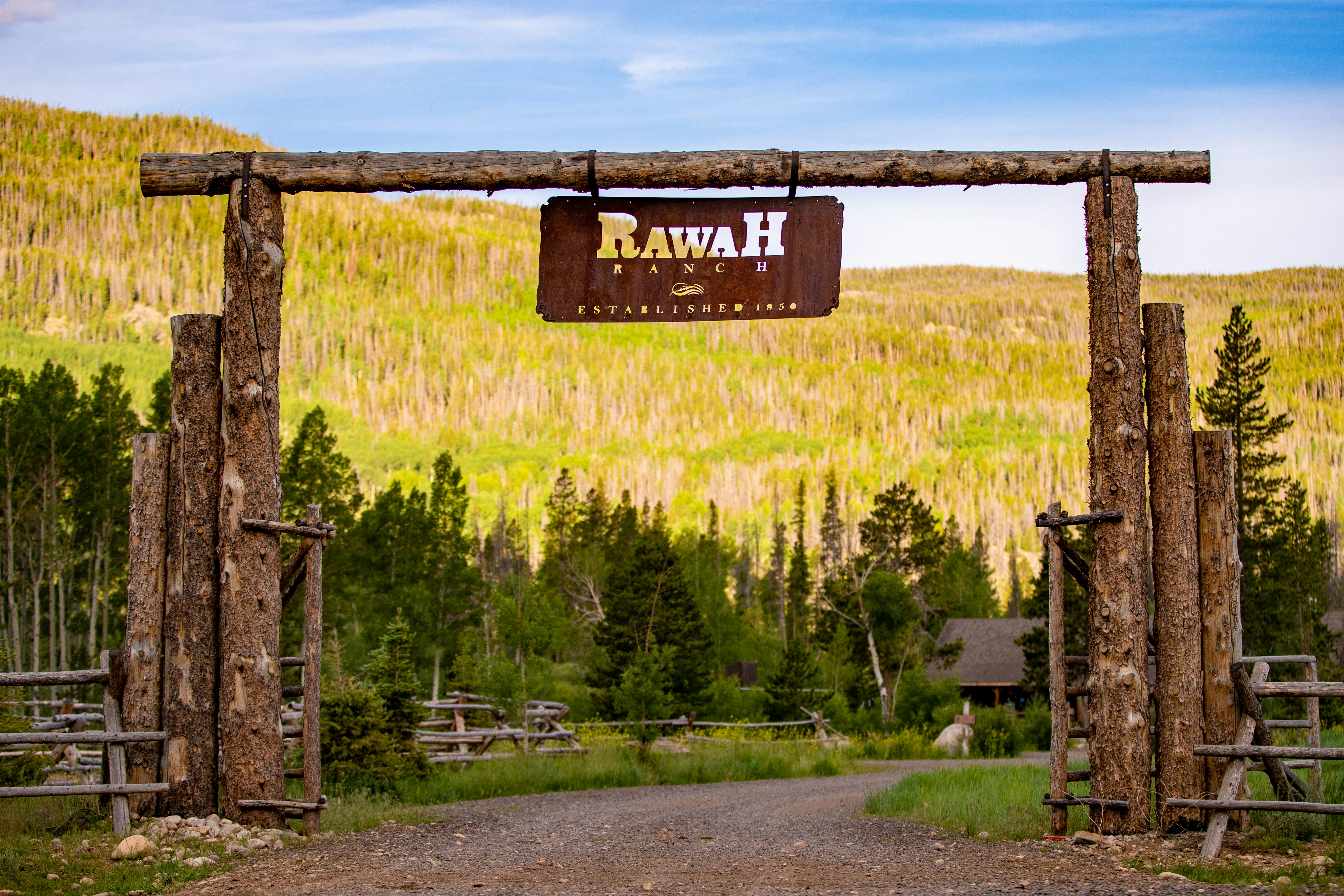 Rawah Ranch Entrance