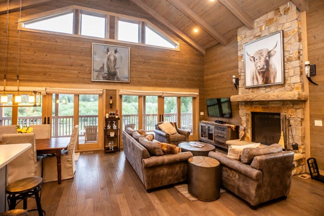 Bent River - Living Area