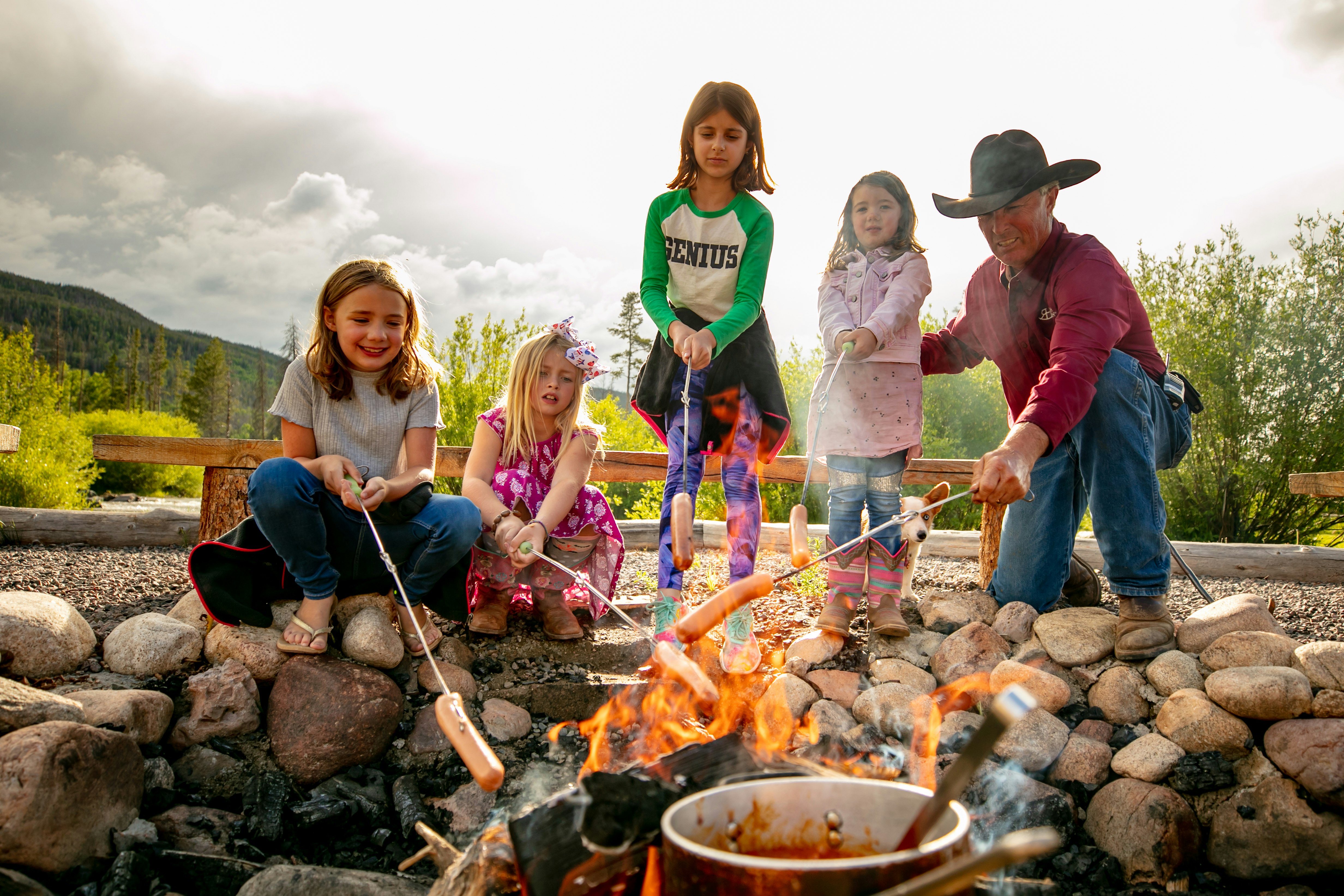 Tim, Manager, Cooking S'mores