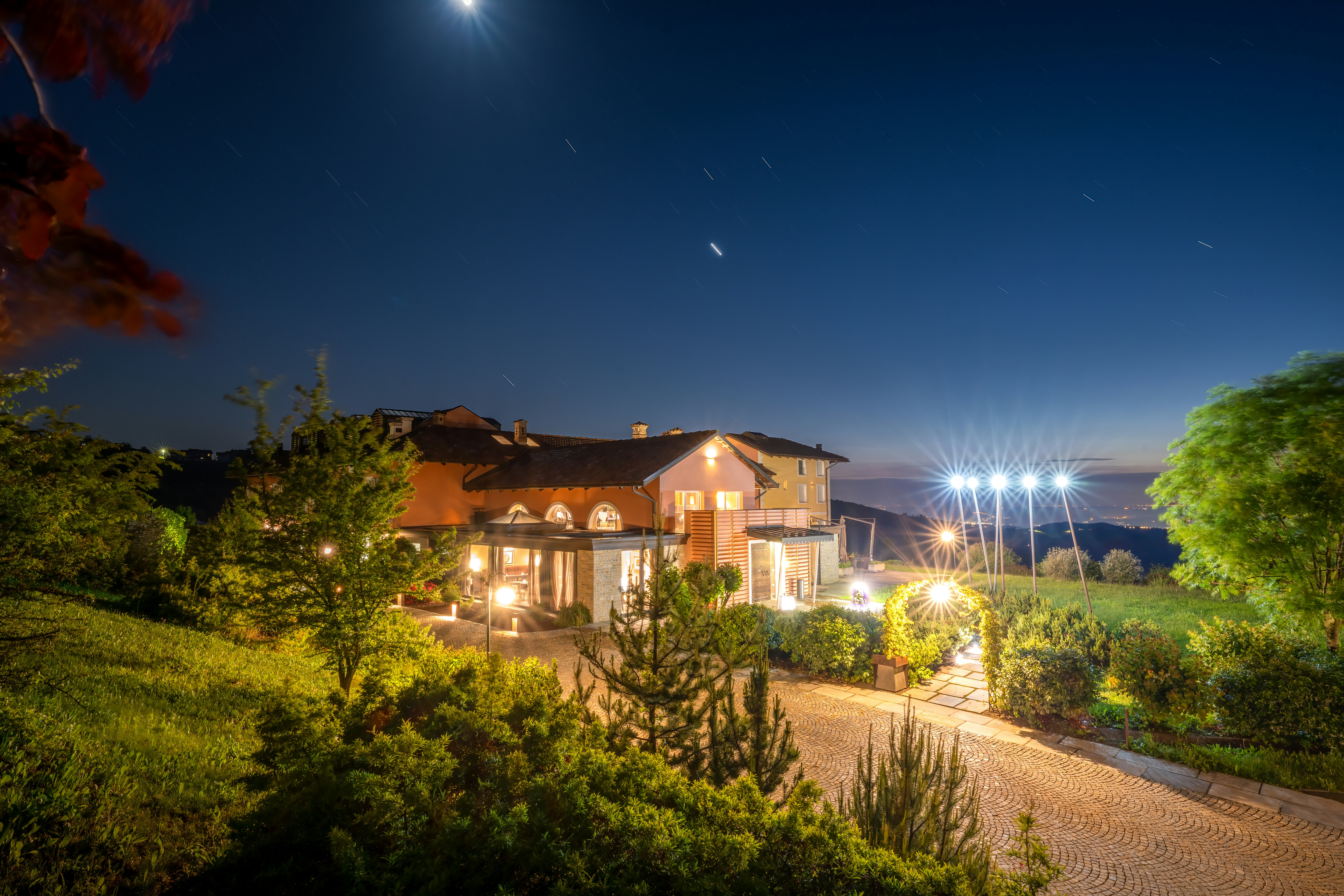 Villa d’Amelia by Night