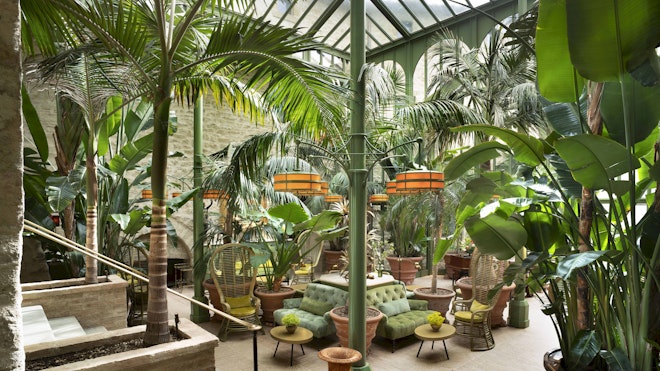 The Palm Court - Reschio Hotel