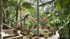 The Palm Court - Reschio Hotel