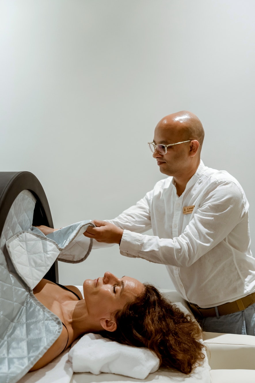 Vitality Centre Infra Red Dome Sauna