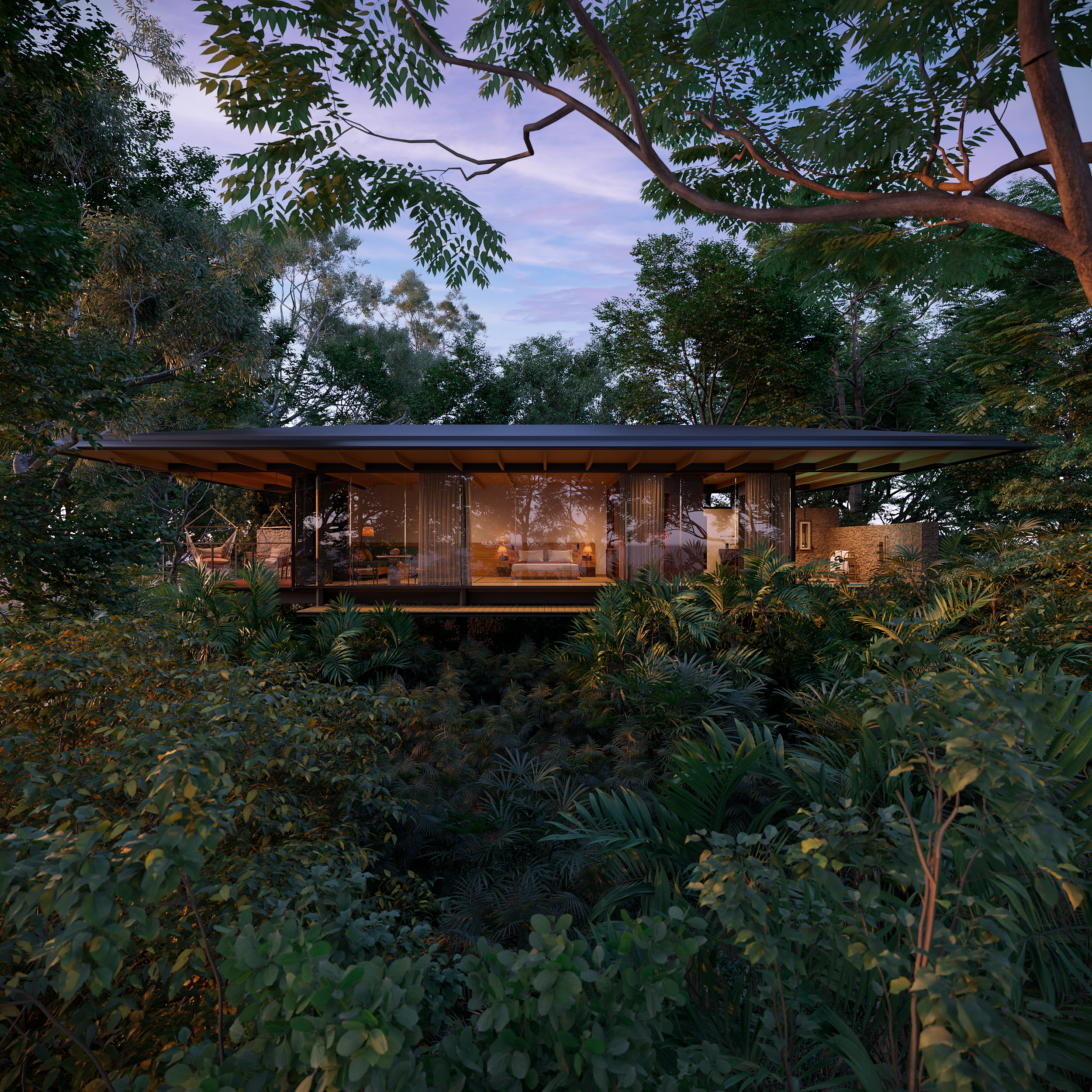 West Bungalows Exterior View