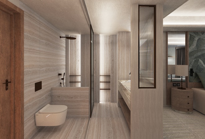 Superior Double Room - Bathroom