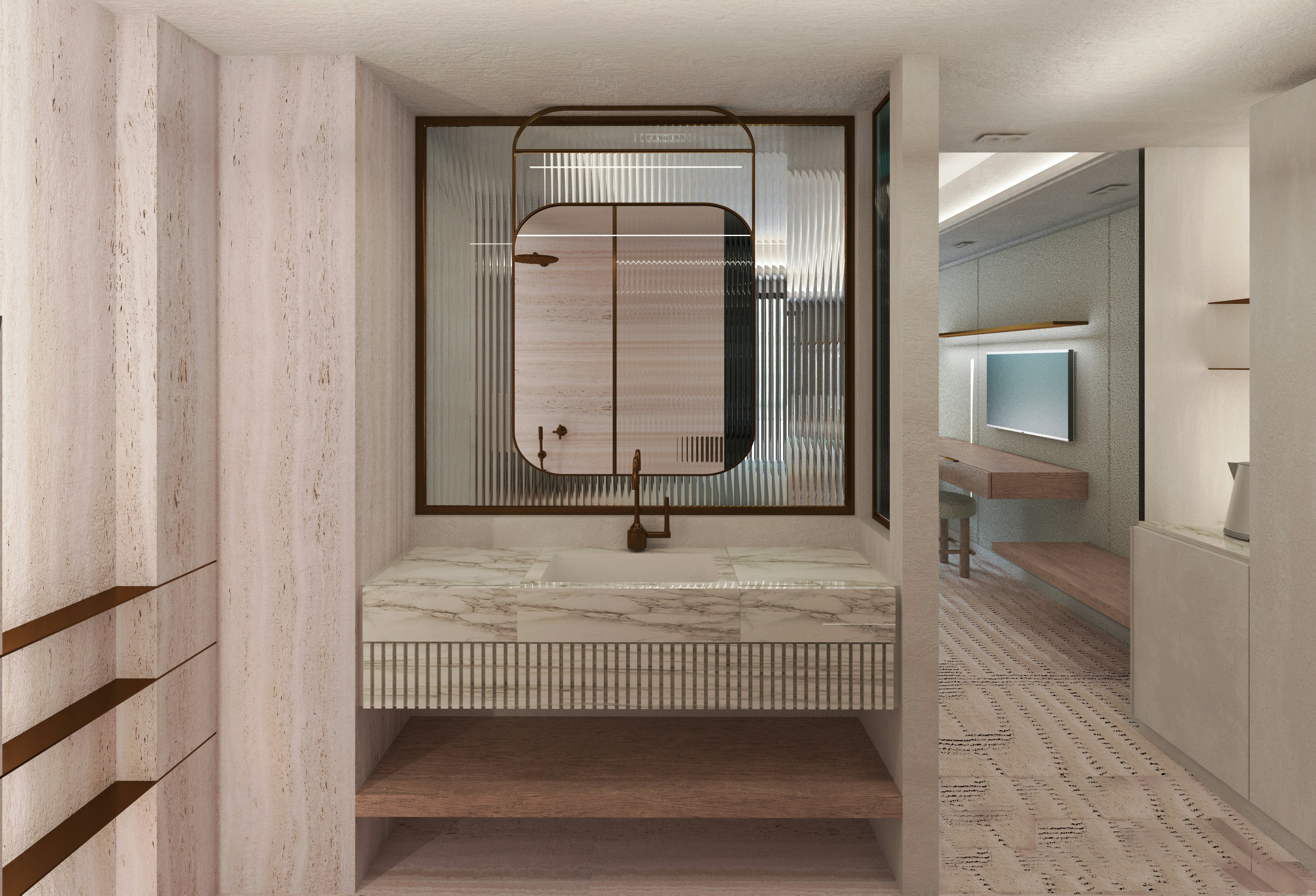 Superior Double Room - Bathroom