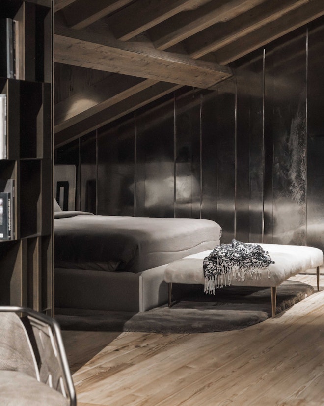 Penthouse with Dolomites View by HENGE - Bedroom
