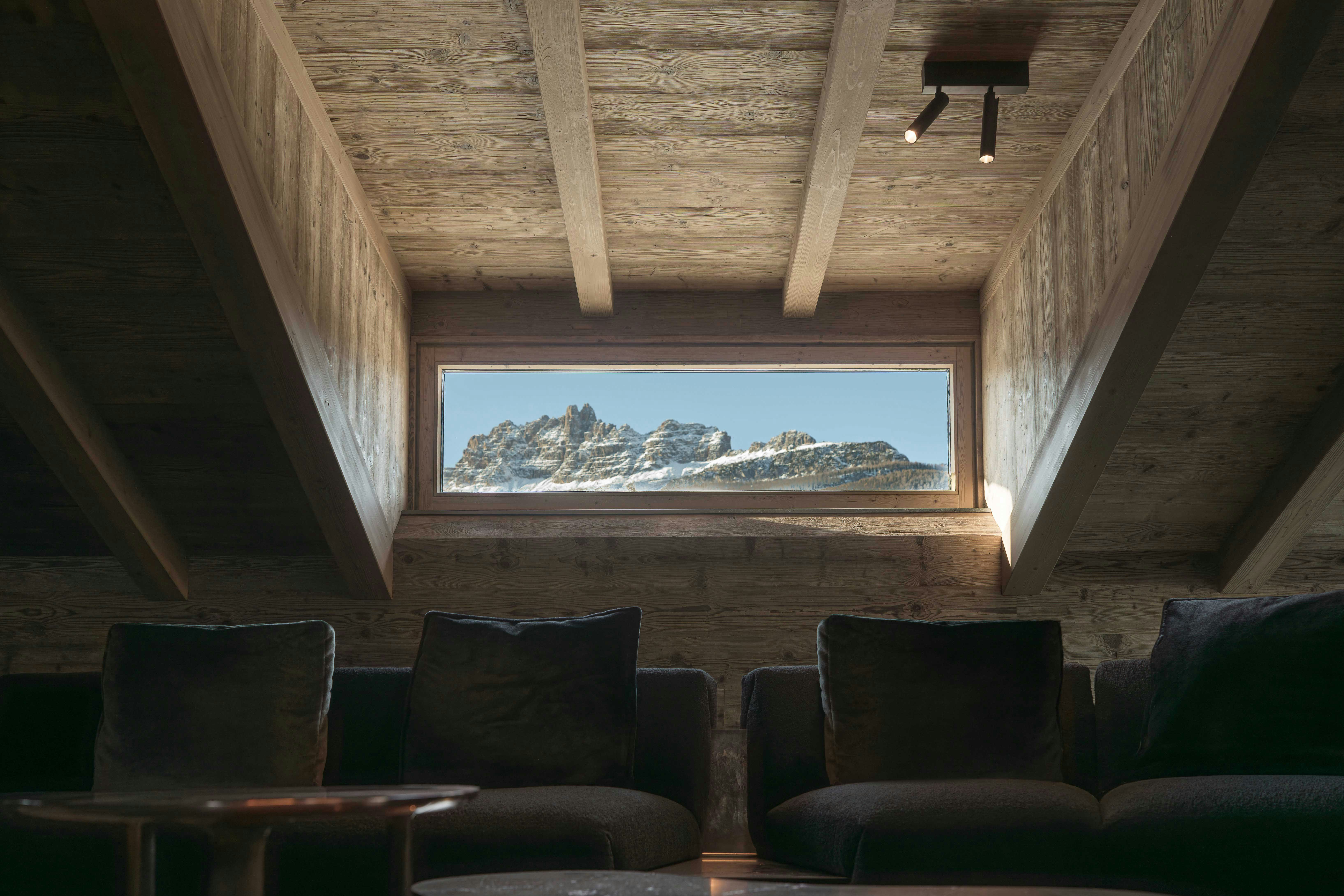 Penthouse with Dolomites View by HENGE - Living Area