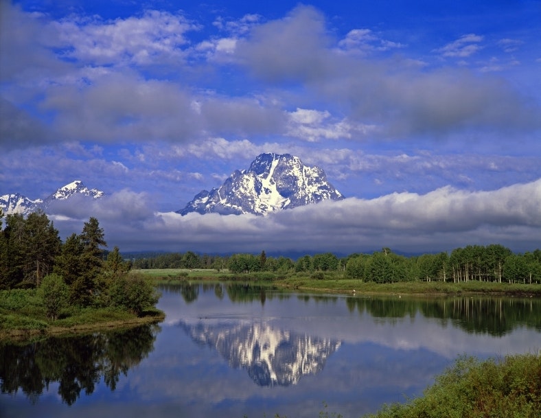 Mt. Moran at Oxbow Bend - Grand Tetons