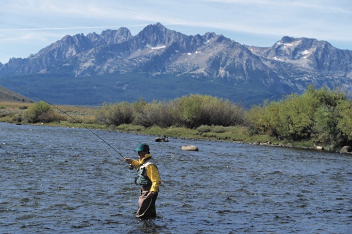 Fly Fishing on the Snake River