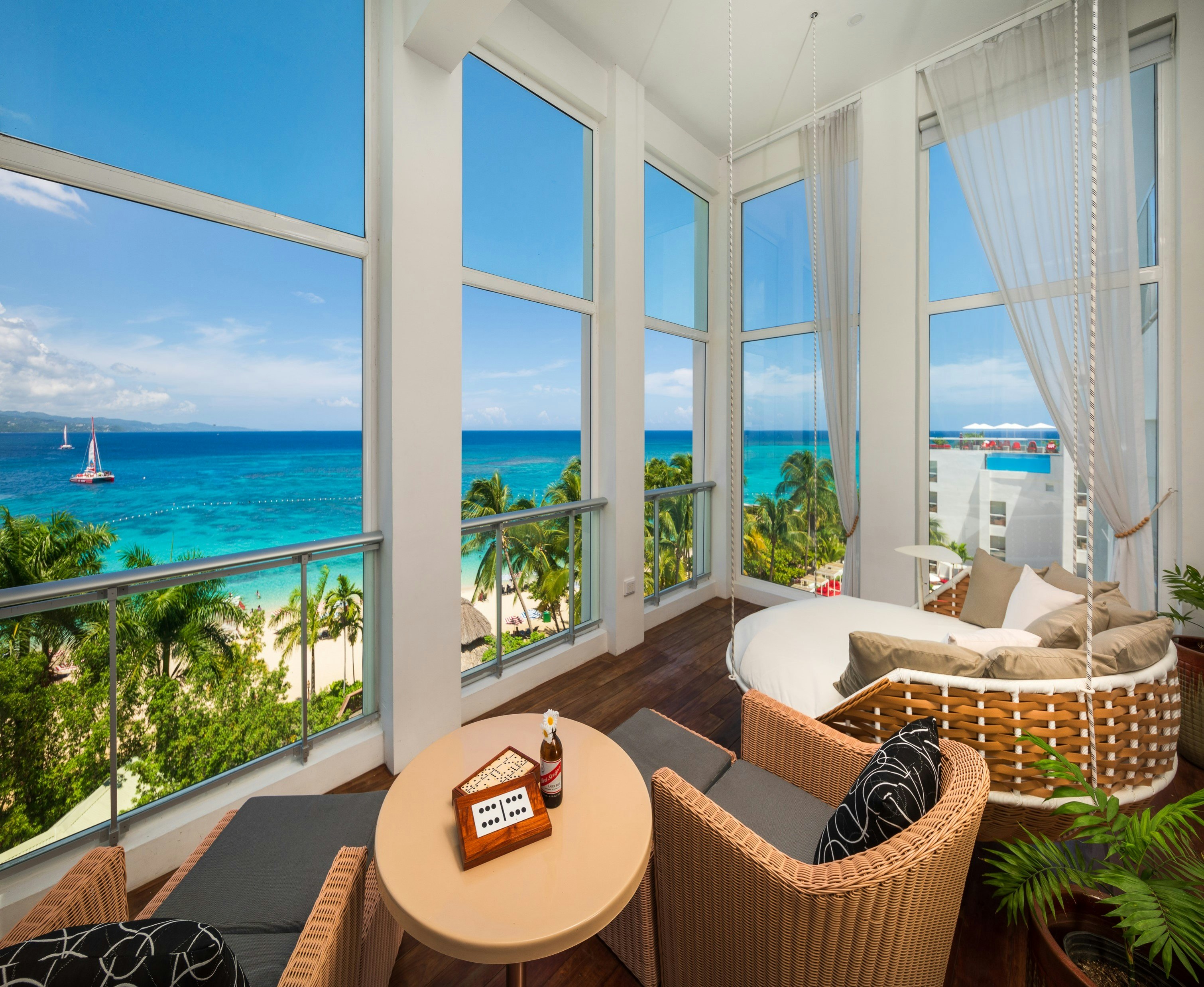 S Hotel Sky Presidential Suite Balcony