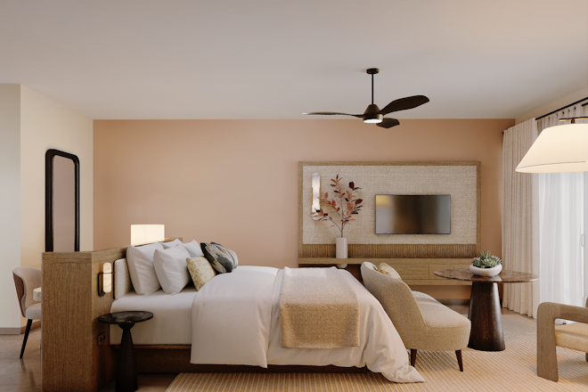 Ocean View Premier Suite Bedroom