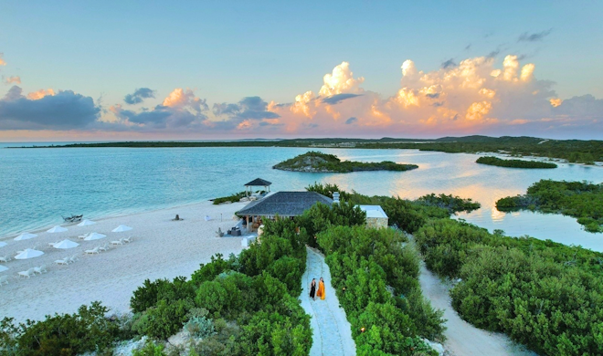 The Cove At Sunset