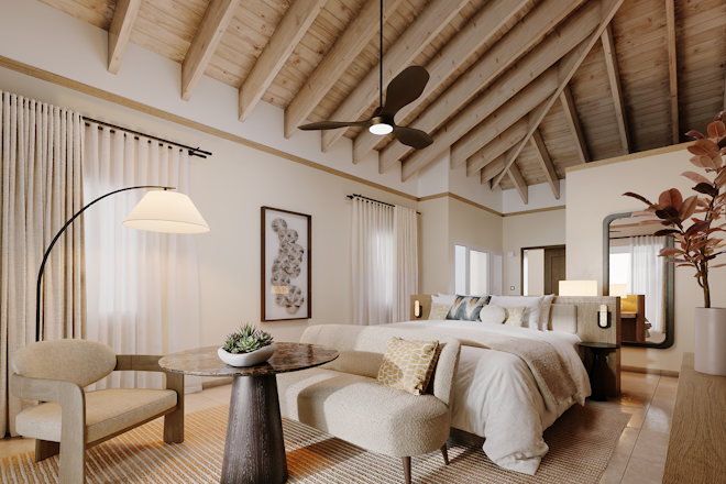 Ocean View Suite Bedroom