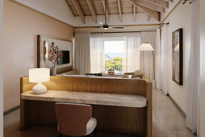 Ocean View Suite Desk