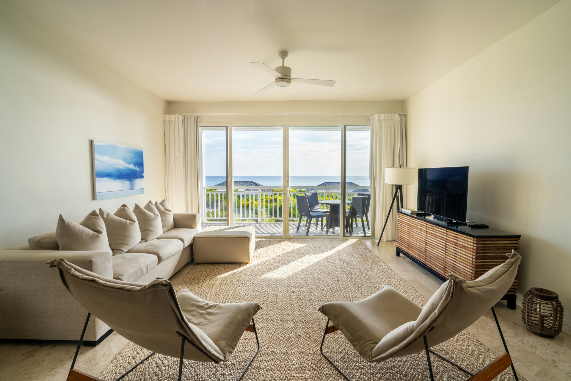 Ridgetop Two Bedroom Ocean View Suite - Living Area
