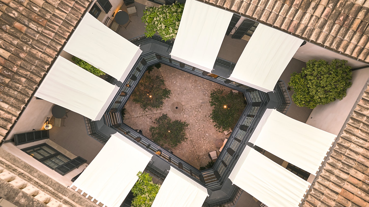 Mallorcan courtyard