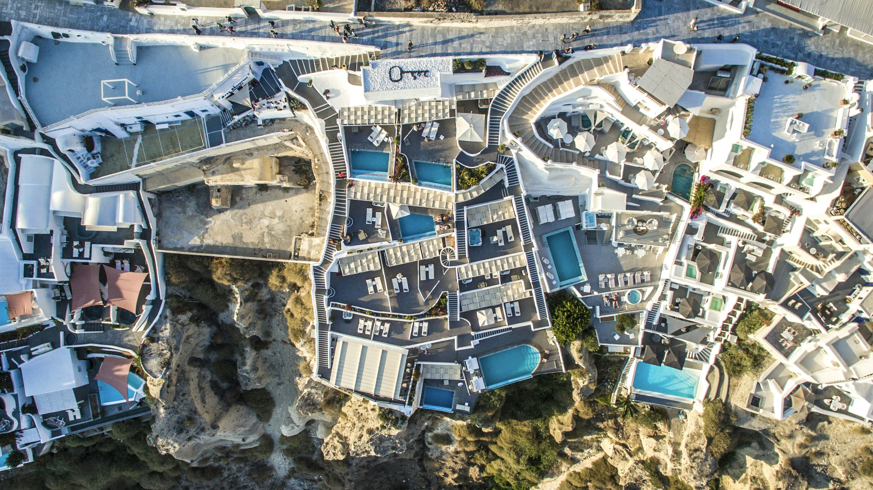 Santorini Secret Suites & Spa - Aerial