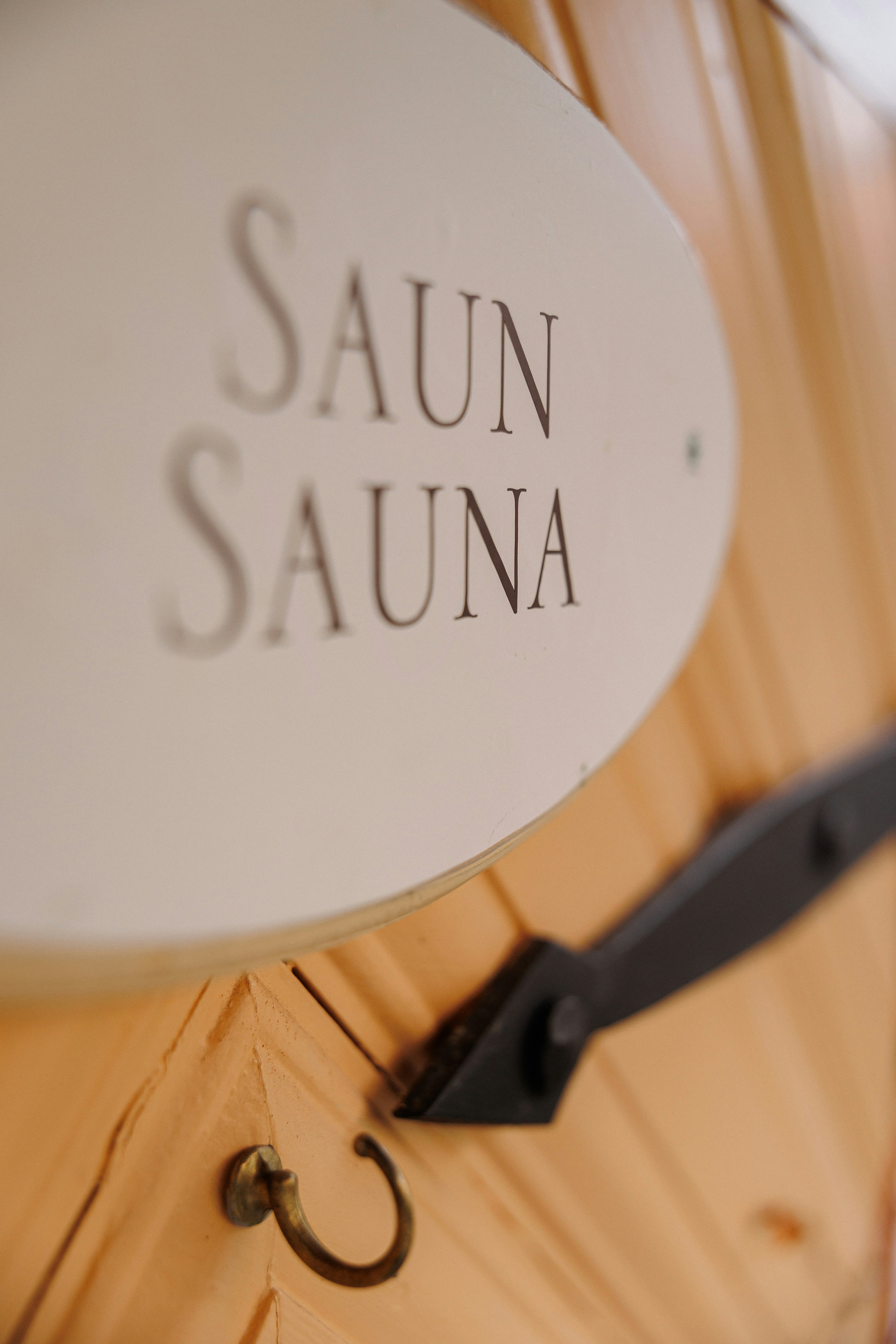 Sauna Entrance
