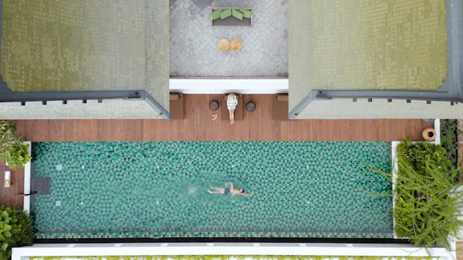 Pool - Aerial View