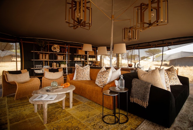 Lounge Tent - Interior