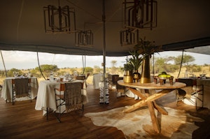 Dining Tent - Interior