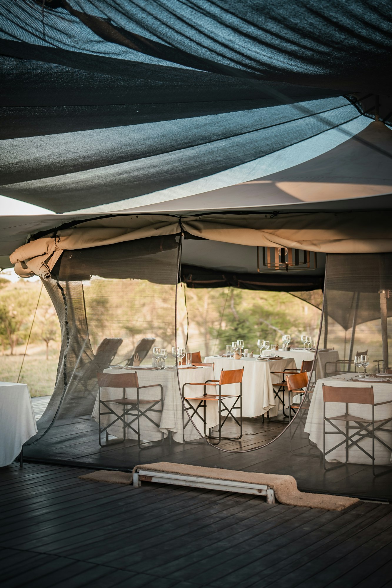 Dining Tent - Interior