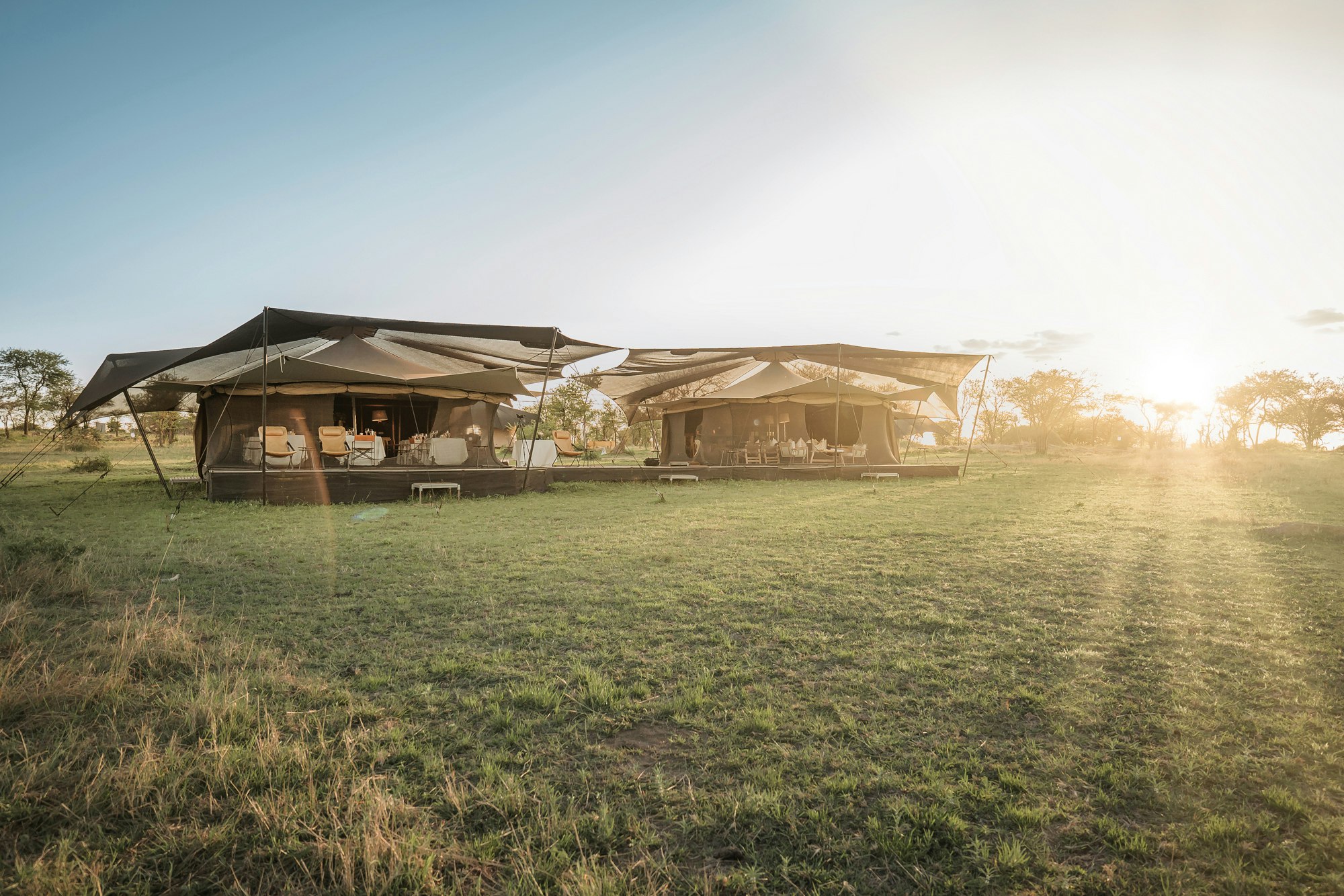 Dining and Lounge Tents - Exterior