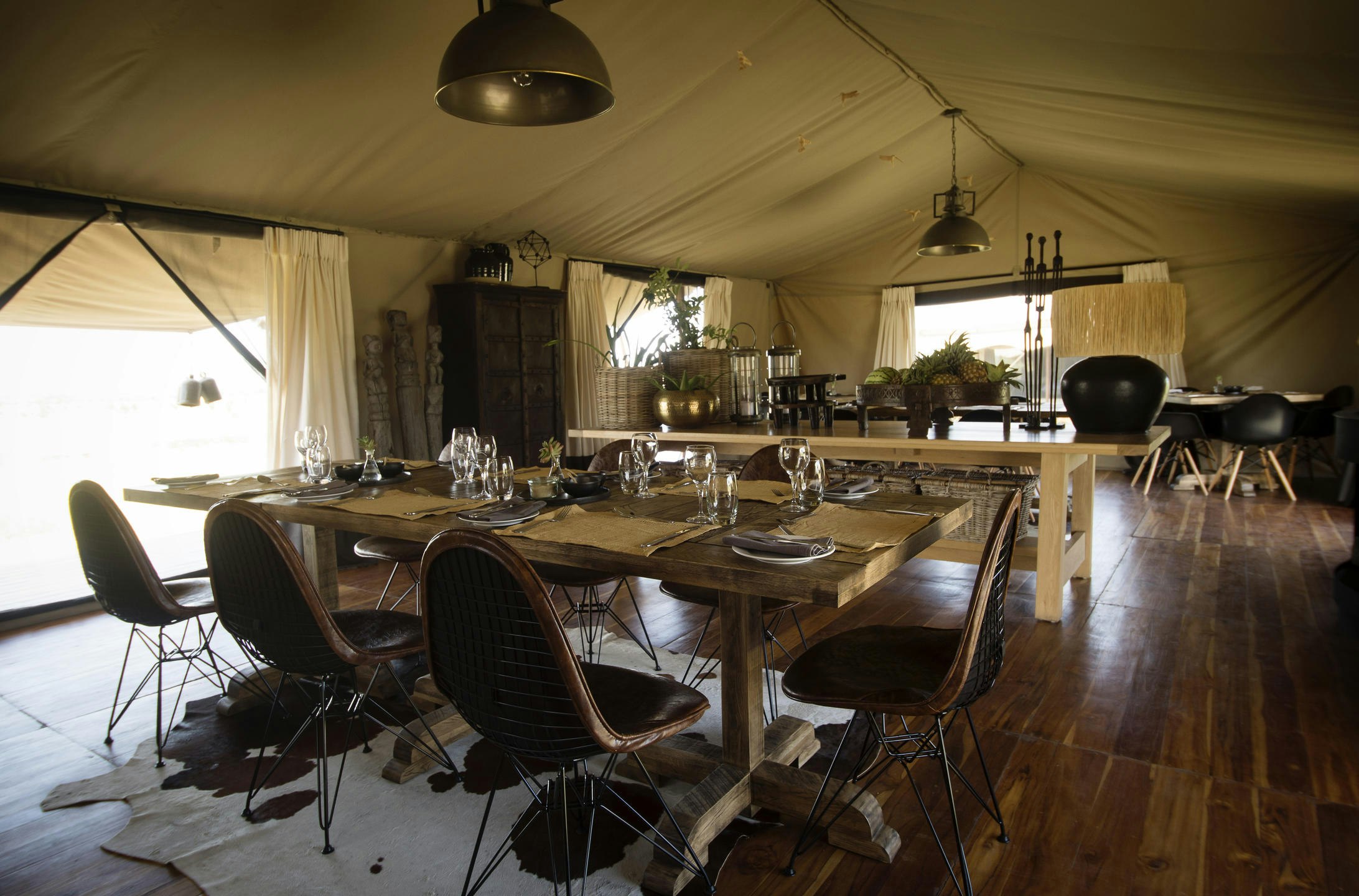Dining Tent - Interior