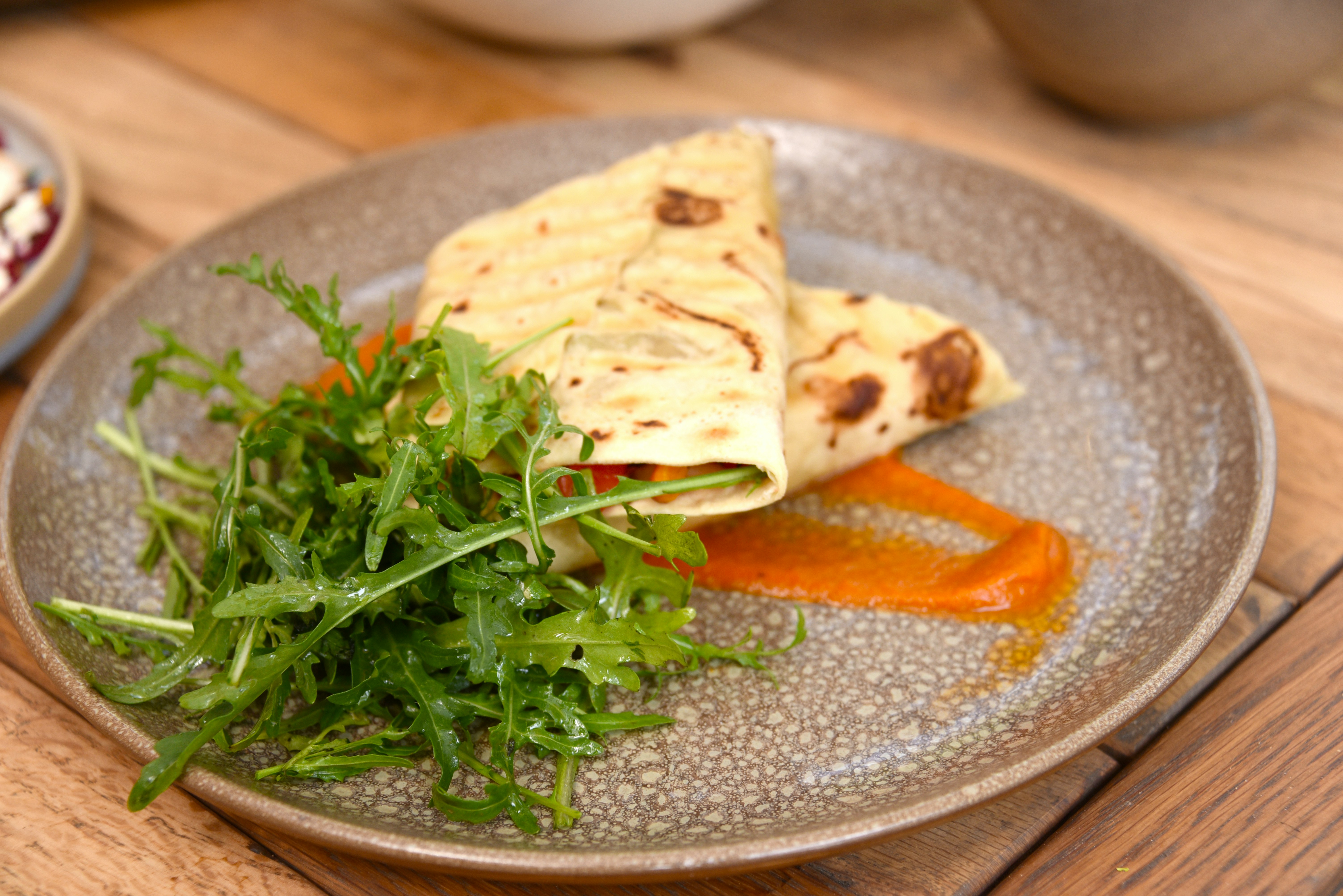 Grilled Paneer Wrap