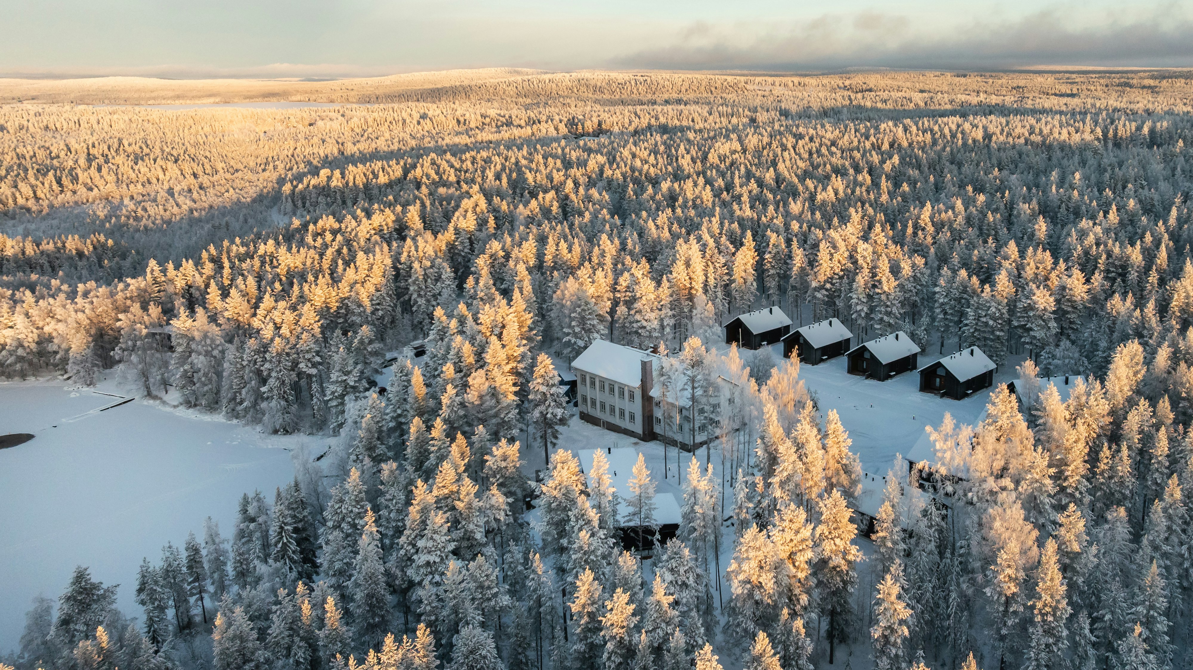 Skýra Retreat - Aerial