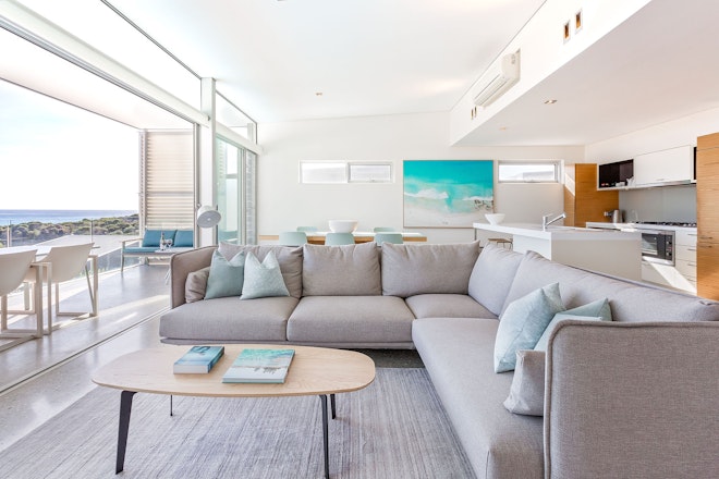 2 Bedroom Ocean View Villa - Living Area