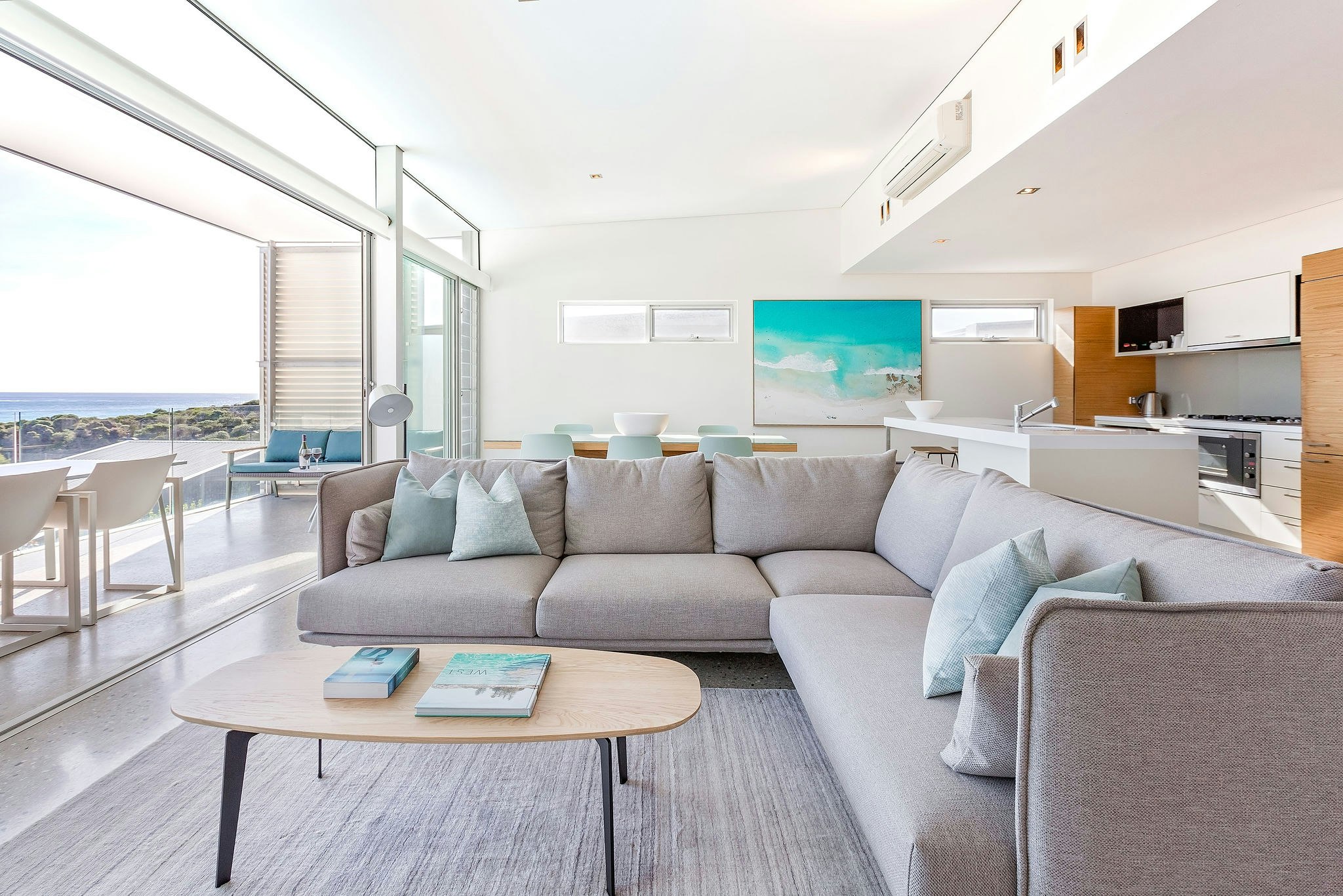 2 Bedroom Ocean View Villa - Living Area