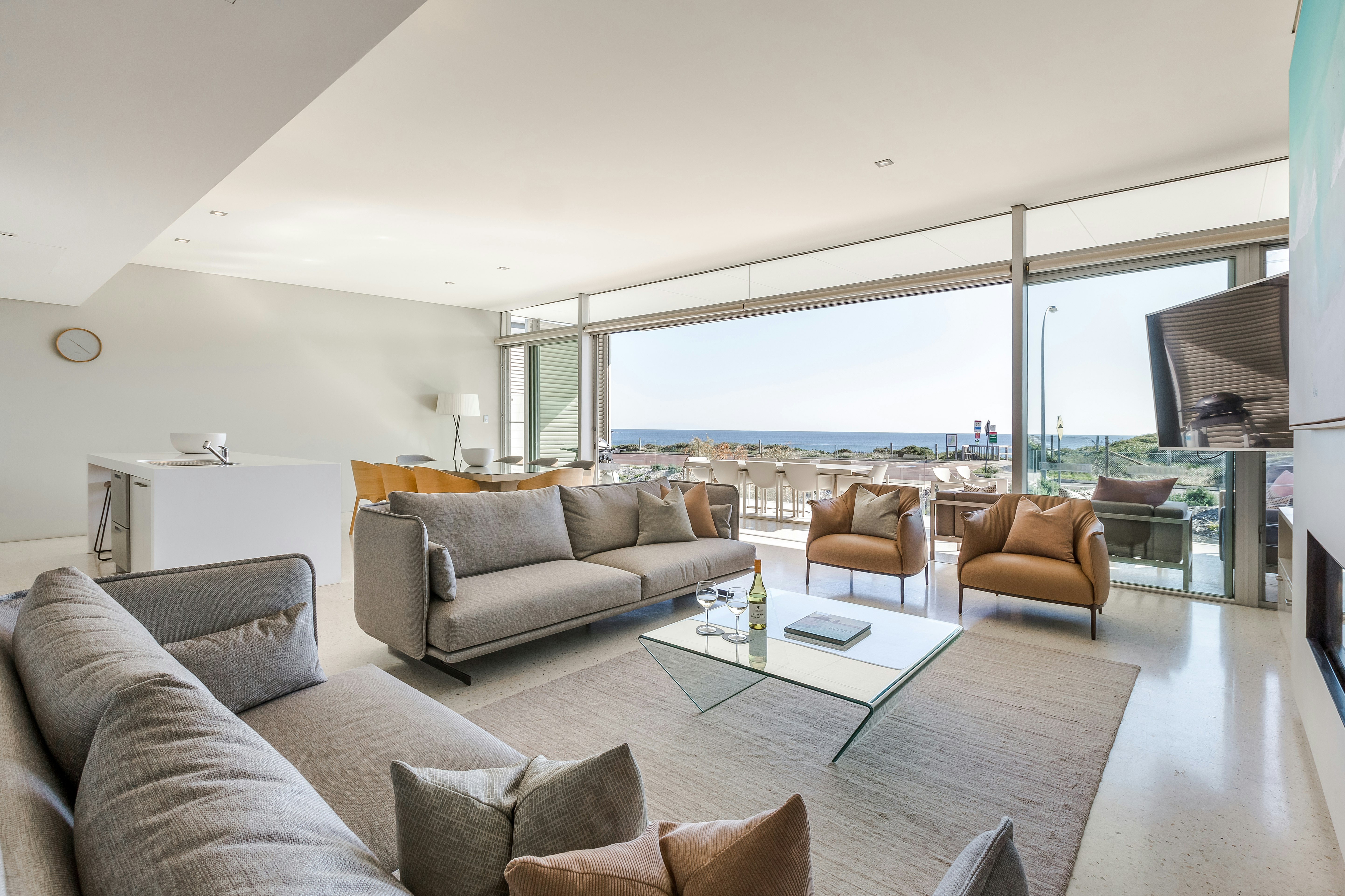 2 Bedroom Premium Beach House - Living Area