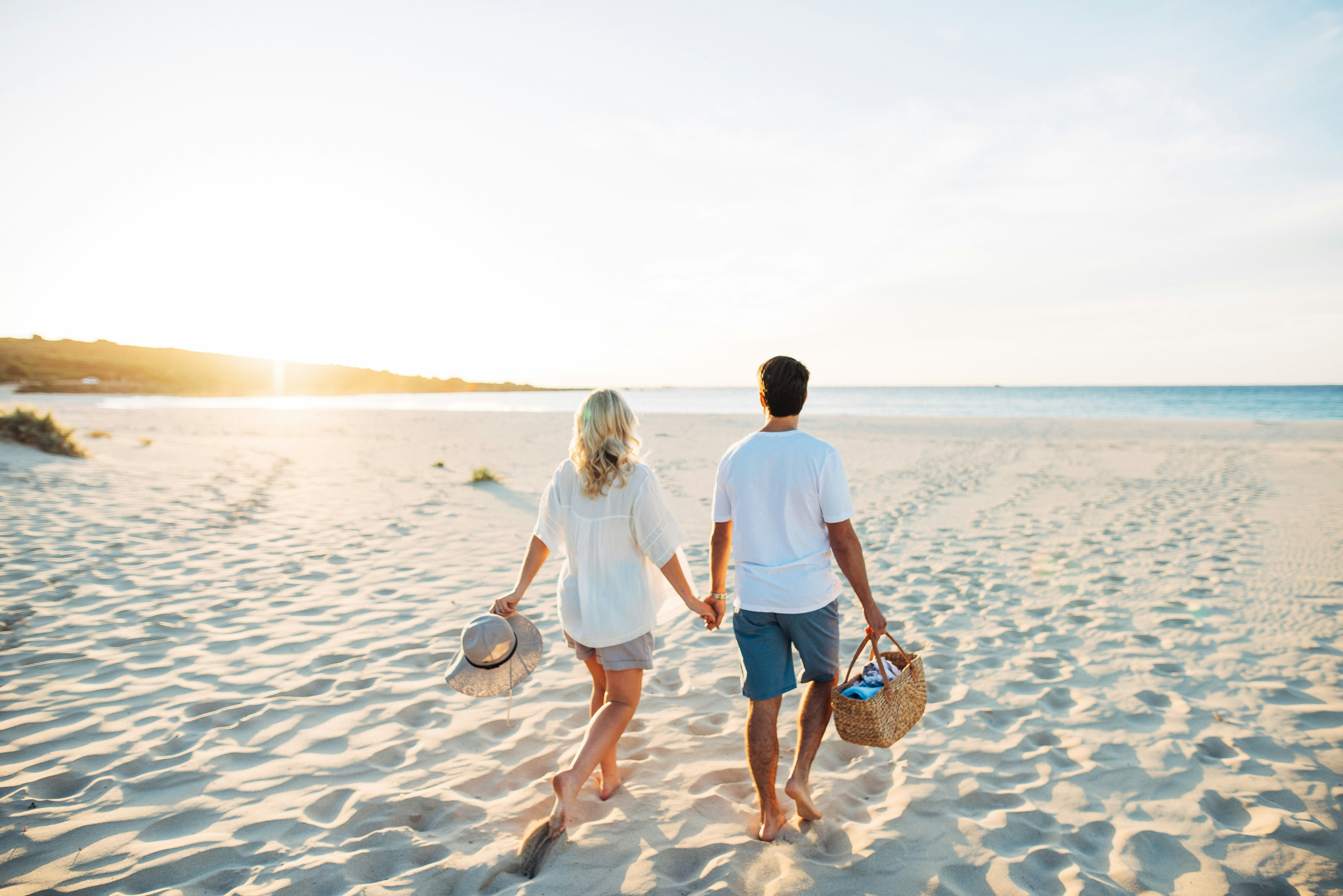 Couple on Smiths Beach Summer
