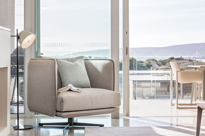 1 Bedroom Ocean View Villa - Living Area