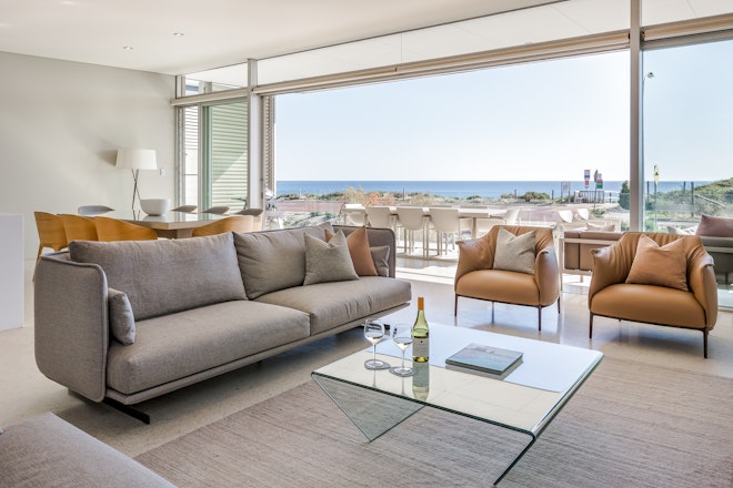 4 Bedroom Premium Beach House - Living Room